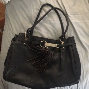 NWOT Ann Taylor tassel handbag